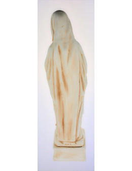 Statue Notre-Dame de Lourdes céramique 35 cm