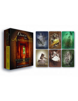L'Oracle des Vies Antérieures - Doreen VIRTUE - coffret de 44 cartes 10 x 14 -oracle et un livre explicatif