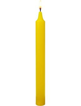 Bougie Jaune Vif