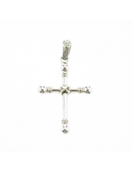 Pendentif croix chrétienne argent 925