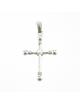 Pendentif croix chrétienne argent 925