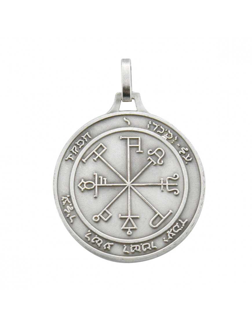 Médaille talismanique Pentacle de Sature