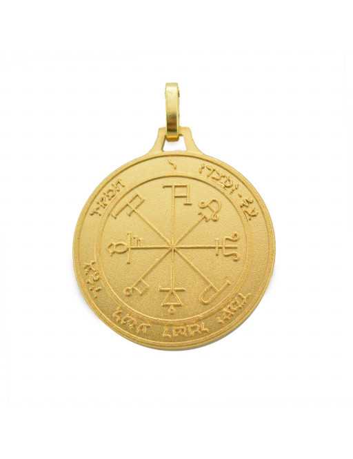 Médaille talismanique Pentacle de Sature