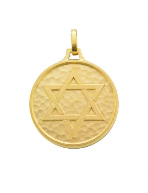 Médaille talismanique Etoile de David, Sceau de Salomon